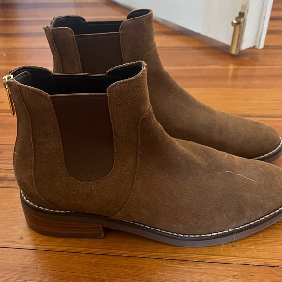 Cole Haan Reid Womens Suede Waterproof Ankle Boots - Picture 5 of 7